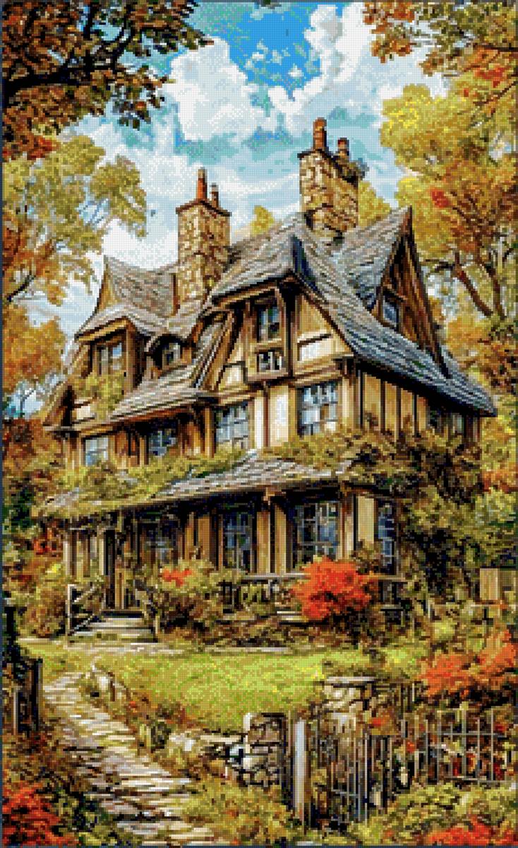 Дом - природа - предпросмотр