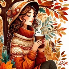 Схема вышивки «девочка»