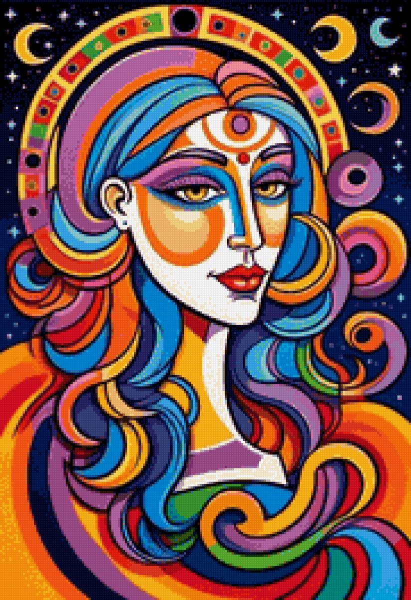 дама - арт - предпросмотр