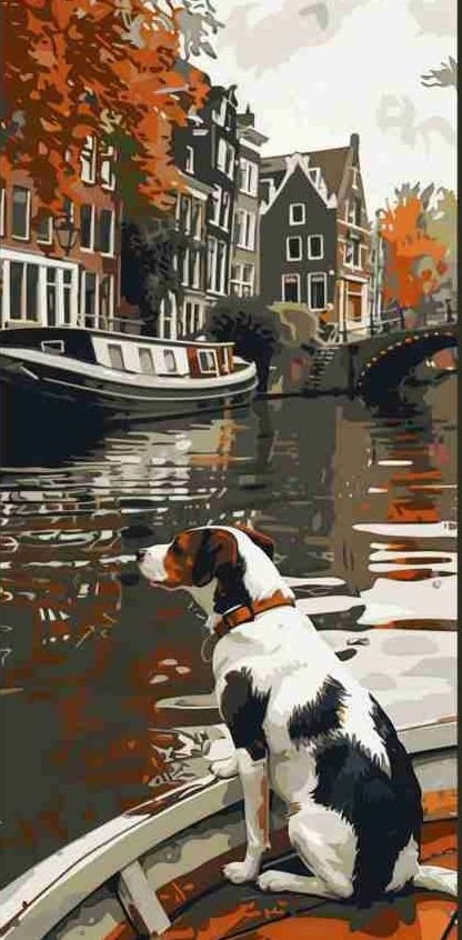 пес - рисунок - оригинал