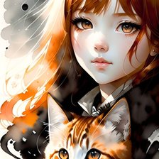 Схема вышивки «девочка»