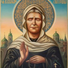 Схема вышивки «Матрона Московская»