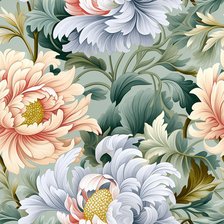 Схема вышивки «Подушка "Цветы"»