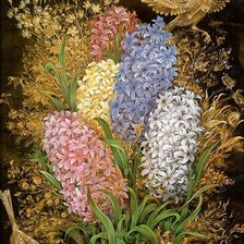 Схема вышивки «Гравюра, восток»