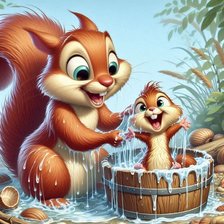 Схема вышивки «детская»