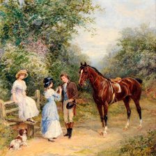 Схема вышивки «Хейвуд Харди»