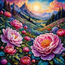 Схема вышивки «живопись»