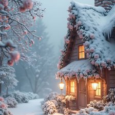 Схема вышивки «Зимняя сказка»