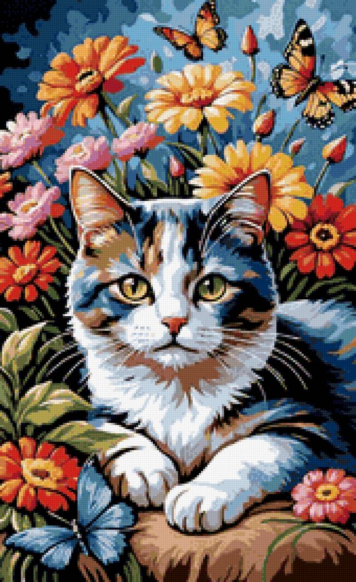 кот - рисунок - предпросмотр