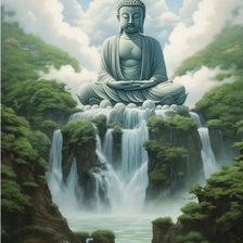 Схема вышивки «Будда-3»