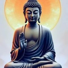 Схема вышивки «Будда-4»