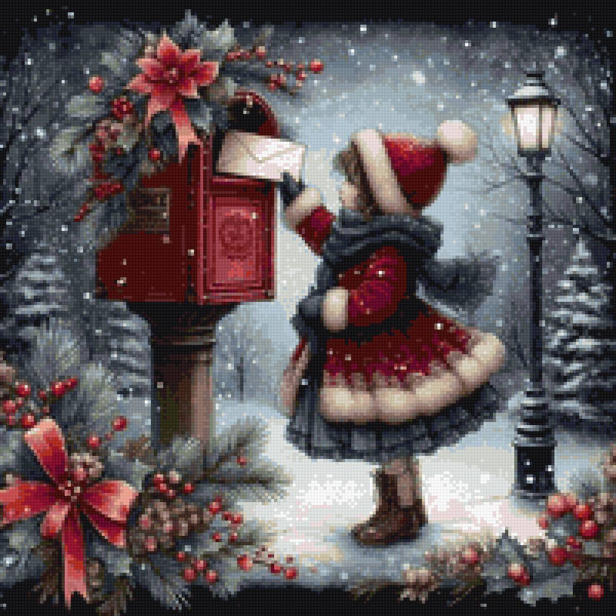 Новогодняя почта - предпросмотр