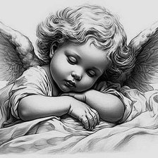 Схема вышивки «Ангелочек»