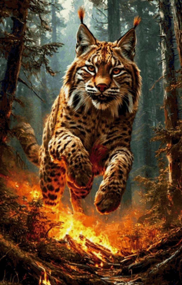 Бесстрашная  кошка - предпросмотр