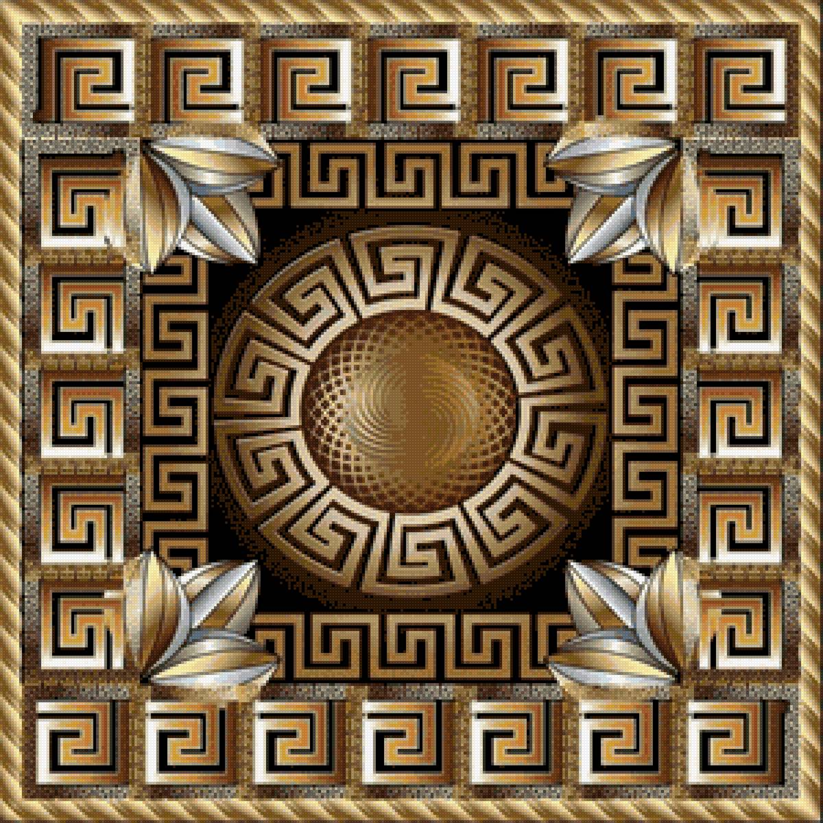 Подушка Версаче - предпросмотр