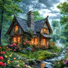 Схема вышивки «Природа»