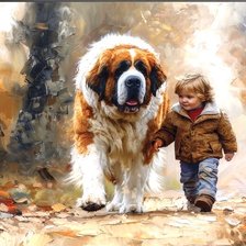 Walking with best friend