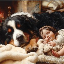 Схема вышивки «Sleeping beauties»