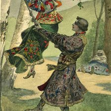 Схема вышивки «Русская красота. Русский художник иллюстратор Сергей Соломко.»