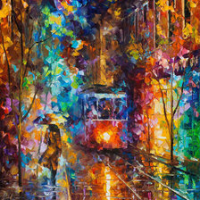 Схема вышивки «трамвай»