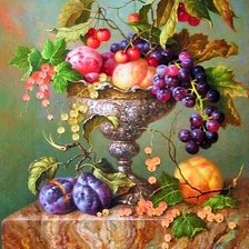 Схема вышивки «Натюрморт. Святослав Сметанин.»