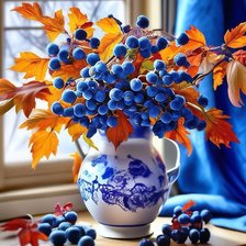 Схема вышивки «осень»