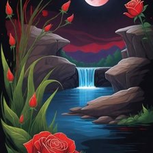 Схема вышивки «Природа»