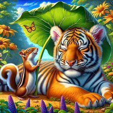 Схема вышивки «идиллия»