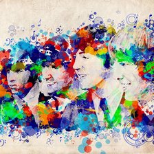 Схема вышивки «Beatles»