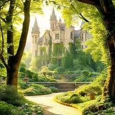 Схема вышивки «ЗАМОК»