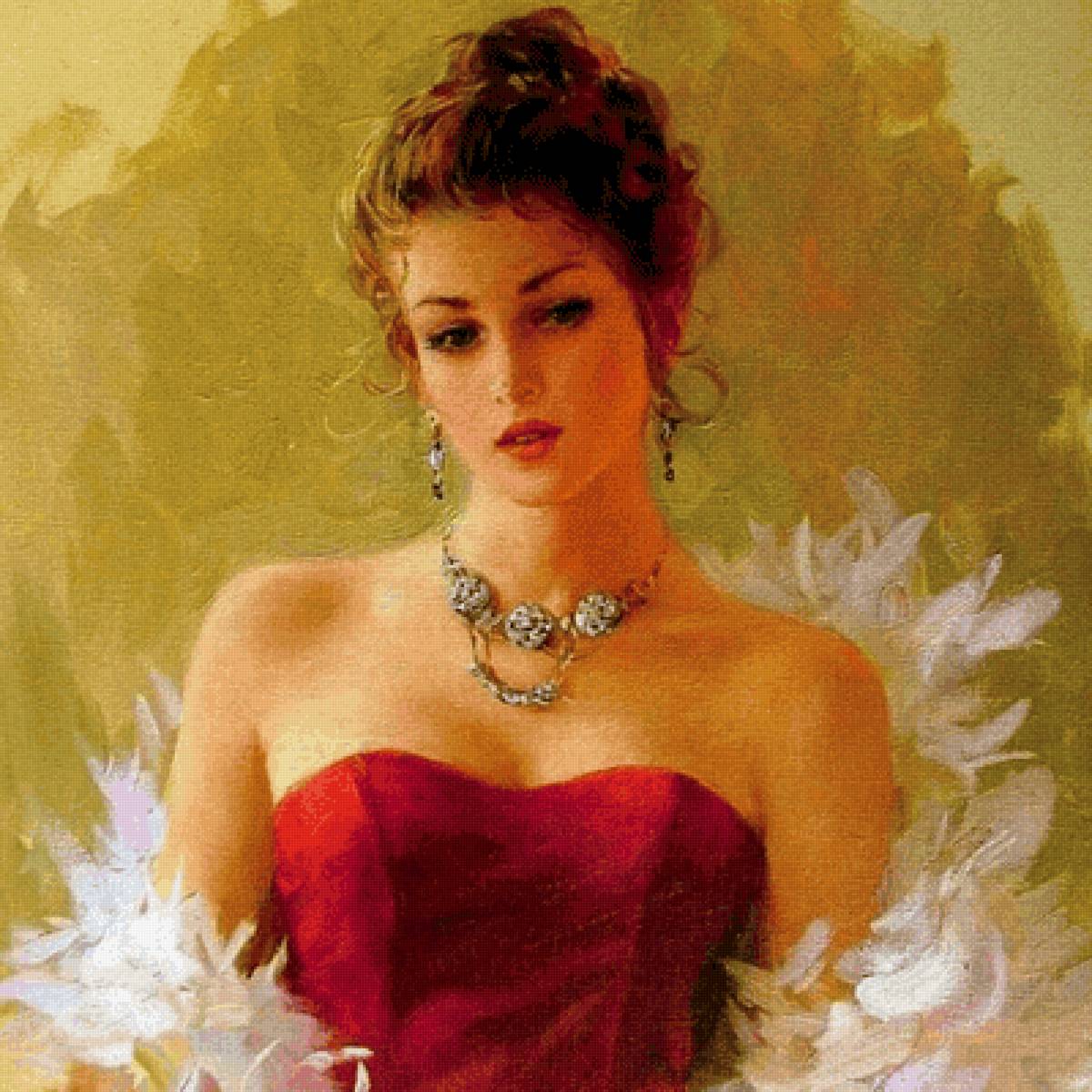 Персиянка. Константин Разумов - русские художники - предпросмотр