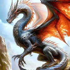 Схема вышивки «ДРАКОН»