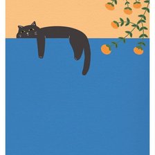 Схема вышивки «Кот»