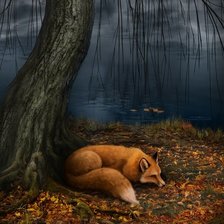 Схема вышивки «Легенда ивы»