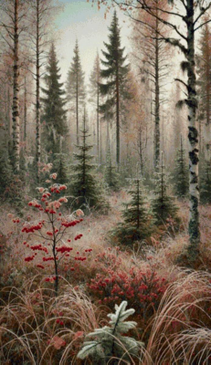 Лес - художники - предпросмотр