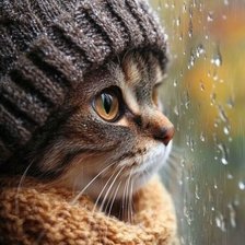 Схема вышивки «Котка»