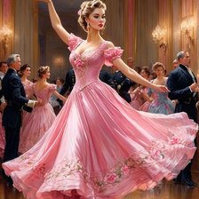 Схема вышивки «На бала...»