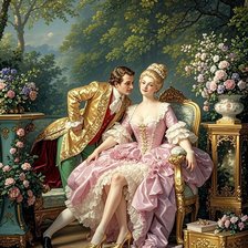 Схема вышивки «Ухажването»