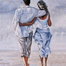 Схема вышивки «на пляже»