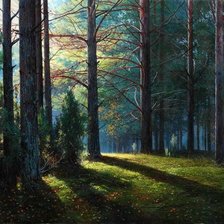 Схема вышивки «Лес. Сергей Труханов»