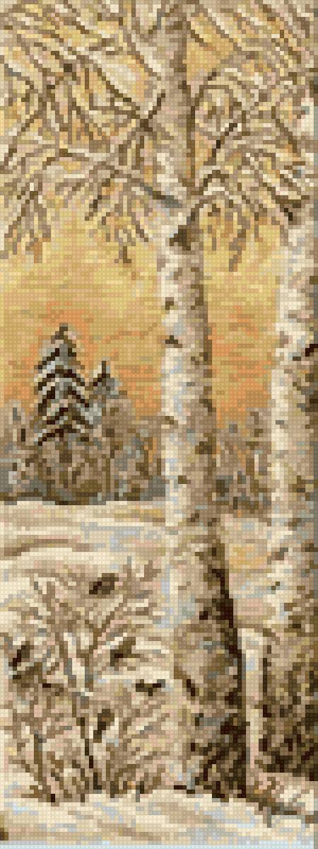 Березы Компл 3 - деревья березы - предпросмотр