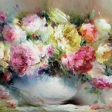 Схема вышивки «Розы»