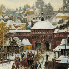 Схема вышивки «Васнецов. Москва 17в.»