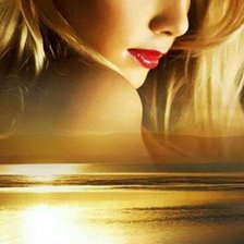 Схема вышивки «Девушка на природе»