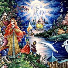 Схема вышивки «СКАЗКА»