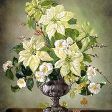 Схема вышивки «жасмин»