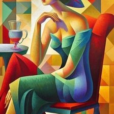 Схема вышивки «В ожидании встречи»