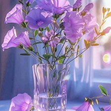 Схема вышивки «Букет цветов на рассвете»