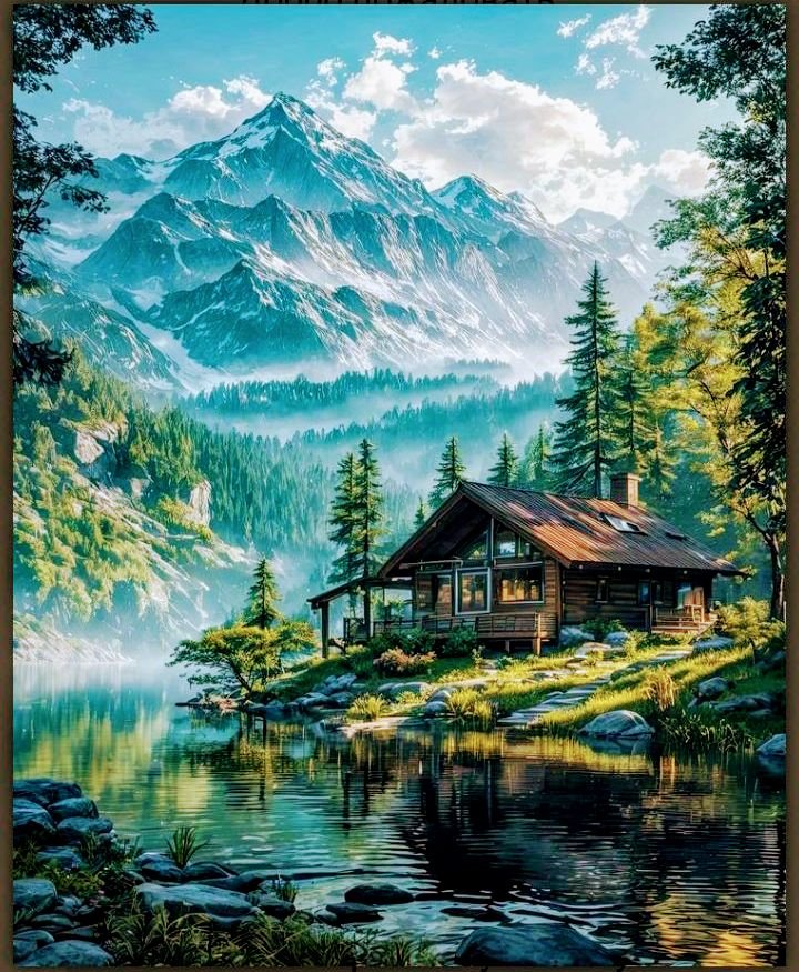 Горы - дом - оригинал