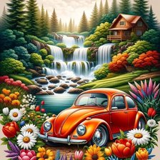 Схема вышивки «панно»